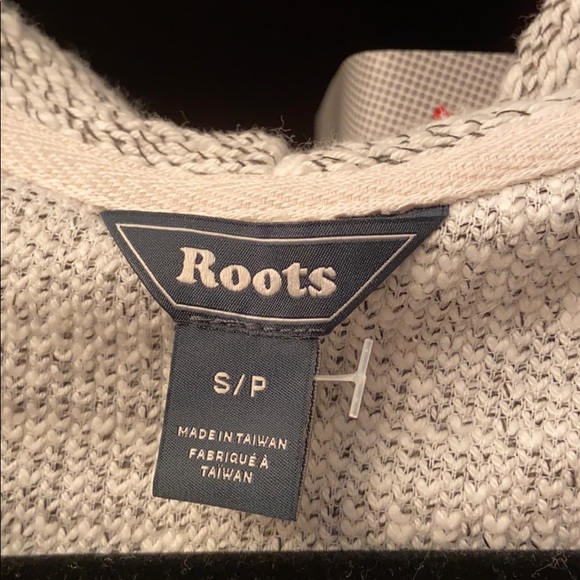 Roots Open Sweatshirt Cardigan with Hood - Picture 6 of 6